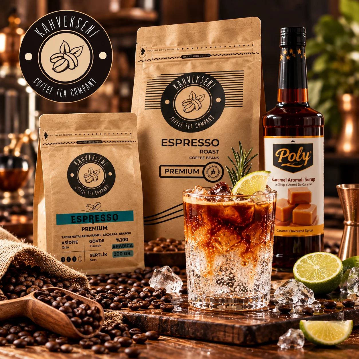 Kahvekseni Espresso Premium kahve paketi